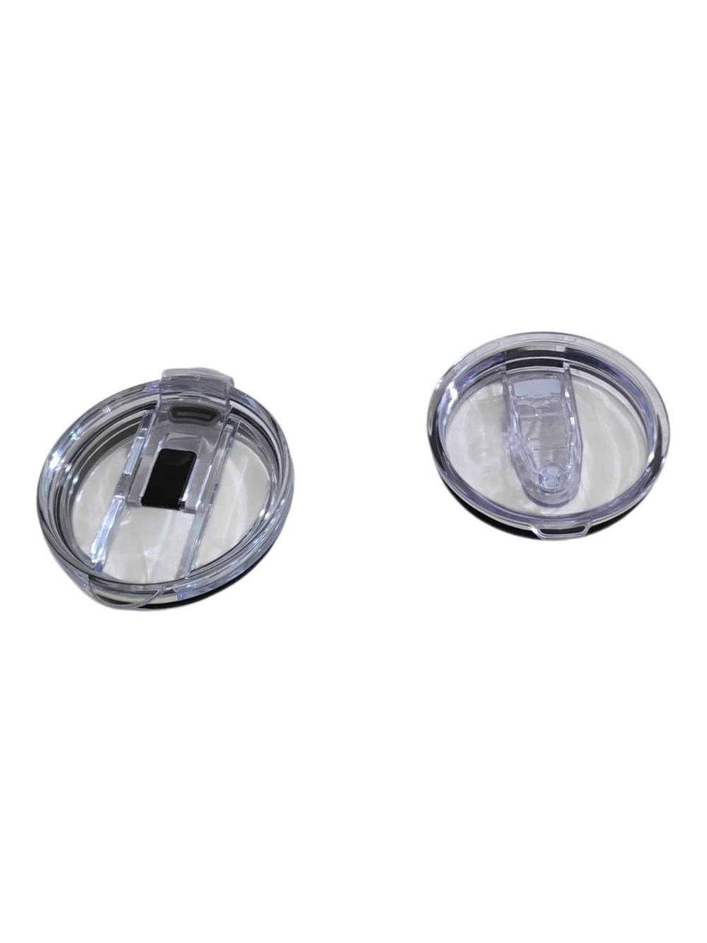NWT Clear Replacement Silocone 30oz Tumbler Lids - 2 Pack